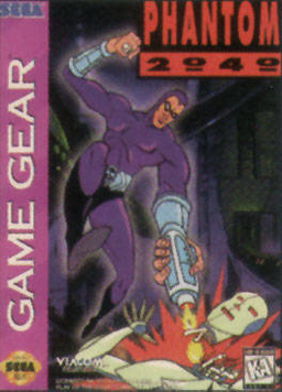 Phantom 2040 box art for Sega Game Gear